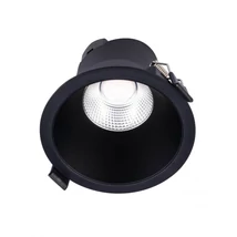 Redo PT beépíthető szpot műanyag, fekete, LED, 9W, 900lm, 4000K, IP44 - 70455