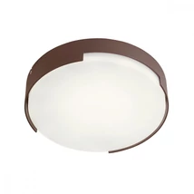 Redo SKOR kültéri mennyezet lámpa fém, műanyag, barna, fehér, LED, 3000K, 17W, 1020lm, IP54 - 90006