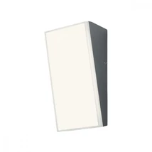 Redo TOKYO kültéri fali lámpa fém, műanyag, szürke, fehér, LED, 4000K, 12W, 1144lm, IP54 - 90020