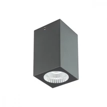 Redo QUAD kültéri mennyezet lámpa fém, üveg, szürke, áttetsző, LED, 3000K, 3W, 280lm, IP65 - 90091