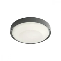 Redo OSIRIS kültéri mennyezet lámpa fém, műanyag, szürke, fehér, LED, 3000K, 20W, 1320lm, IP65 - 90119