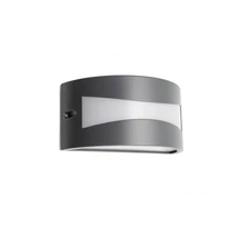 Redo ASTI kültéri fali lámpa fém, szürke, LED, 10W, 610lm, 3000K, IP54 - 90188
