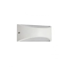 Redo SCUDO kültéri fali lámpa fém, műanyag, fehér, opál, LED, 10W, 542lm, 3000K, IP54 - 90190