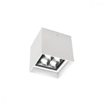 Redo HUB kültéri mennyezet lámpa fém, üveg, fehér, áttetsző, LED, 3000K, 9W, 605lm, IP54 - 90228
