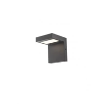 Redo EMBO kültéri fali lámpa fém, műanyag, szürke, opál, LED, 8W, 655lm, 3000K, IP54 - 90279