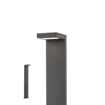 Redo EMBO kültéri fali lámpa fém, műanyag, szürke, opál, LED, 8W, 655lm, 3000K, IP54 - 90280