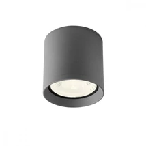Redo XILO kültéri mennyezet lámpa fém, üveg, szürke, áttetsző, LED, 4000K, 15W, 1360lm, IP54 - 90348