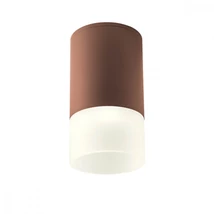 Redo XILO kültéri mennyezet lámpa fém, üveg, műanyag, barna, áttetsző, fehér, LED, 3000K, 6W, 518lm, IP54 - 90352