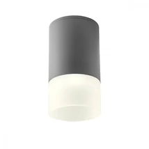 Redo XILO kültéri mennyezet lámpa fém, üveg, műanyag, szürke, áttetsző, fehér, LED, 4000K, 6W, 570lm, IP54 - 90354