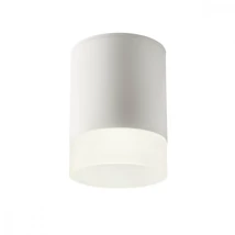 Redo XILO kültéri mennyezet lámpa fém, üveg, műanyag, fehér, áttetsző, LED, 4000K, 15W, 1410lm, IP54 - 90359