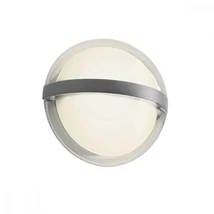 Redo SIERRA kültéri fali lámpa fém, műanyag, szürke, fehér, LED, 3000K, 10.8W, 650lm, IP54 - 90364
