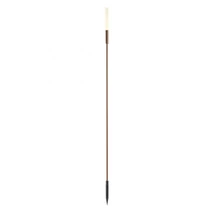 Redo TORCH kültéri dekor lámpa fém, akril, rozsdaszín, fehér, LED, 3000K, 1,5W, 80lm, IP65  - 90449