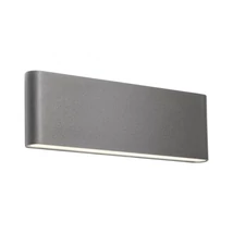 Redo POCKET kültéri fali lámpa fém, üveg, szürke, LED, 3000K, 24W, 1250lm, IP54 - 90452
