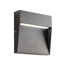 Redo LANDER kültéri fali lámpa fém, műanyag, szürke, LED, 3000K, 3W, 100lm, IP54 - 90475