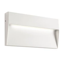 Redo LANDER kültéri fali lámpa fém, műanyag, fehér, LED, 3000K, 6W, 205lm, IP54 - 90480