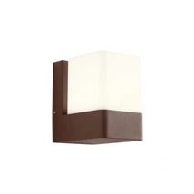 Redo TOK kültéri fali lámpa fém, műanyag, barna, opál, LED, 9.4W, 675lm, 3000K, IP44 - 90490
