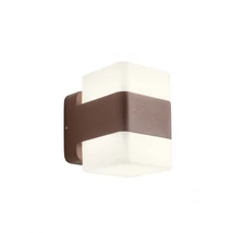 Redo TOK kültéri fali lámpa fém, műanyag, barna, opál, LED, 14.8W, 1213lm, 3000K, IP44 - 90493