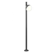 Redo MAGNUS kültéri állólámpa fém, műanyag, szürke, LED, 3000K, 12W, 882lm, IP54 - 90557