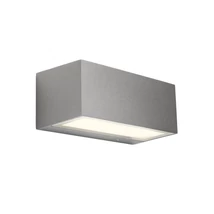 Redo LIMAS kültéri fali lámpa fém, üveg, szürke, LED, 3000K, 26W, 1678lm, IP65 - 90562