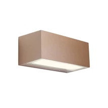 Redo LIMAS kültéri fali lámpa fém, üveg, rozsdaszín, LED, 3000K, 26W, 1678lm, IP65 - 90563