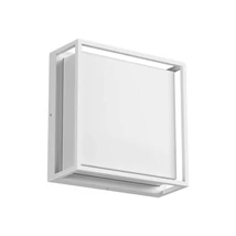 QUADRIS kültéri mennyezetlámpa fém, műanyag, fehér, LED, 3000K, 20W, 1725lm, IP54 - 90564