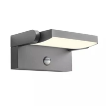 Redo FLIP kültéri fali lámpa mozgásérzékelővel fém, szürke, LED, 20W, 1800lm, 3000K, IP54 - 90587