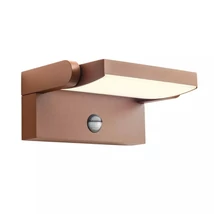 Redo FLIP kültéri fali lámpa mozgásérzékelővel fém, corten, LED, 20W, 1800lm, 3000K, IP54 - 90588