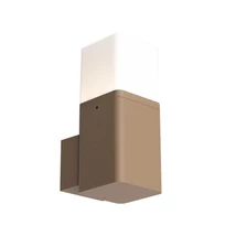 Redo VOLT kültéri fali lámpa fém, műanyag, corten, fehér, LED, 13W, 895lm, 3000K, IP54 - 90606