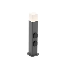 Redo VOLT kültéri dugalj állólámpa  fém, műanyag, szürke, fehér, LED, 13W, 895lm, 3000K, IP54 - 90614