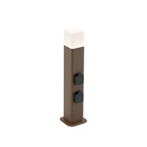 Redo VOLT kültéri dugalj állólámpa  fém, műanyag, corten, fehér, LED, 13W, 895lm, 3000K, IP54 - 90615