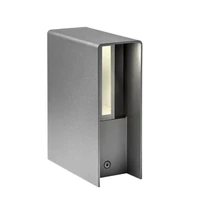 Redo IZAR kültéri fali lámpa fém, szürke, LED, 11W, 310lm, 2700K, IP54 - 90645