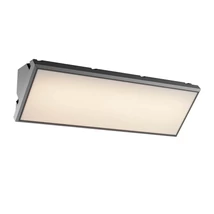 Redo MAKO kültéri fali lámpa műanyag, szürke, opál, LED, 65W, 5102lm, 3000K, IP65 - 90678