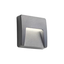 Redo HOLOS kültéri lépcsőmegvillágító műanyag, szürke, LED, 3W, 98lm, 3000K, IP65 - 90682