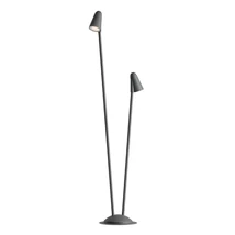Redo NIVALIS kültéri állólámpa fém, szürke, LED, 13.8W, 1185lm, 2700K, IP65 - 90708