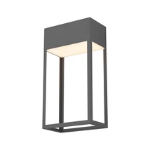 Redo STAND kültéri fali lámpa fém, szürke, LED, 20W, 1465lm, 2700K, IP65 - 90734