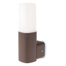 Redo CRAYON kültéri fali lámpa fém, műanyag, barna, fehér, E27, IP44 - 9074