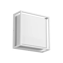 Redo QUADRIS kültéri mennyezet lámpa fém, műanyag, fehér, opál, LED, 20W, 1310lm, 2700K-3000K, IP54 - 90747