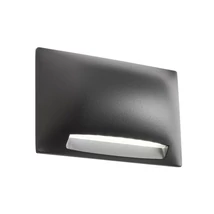 Redo SLOT kültéri fali lámpa fém, szürke, LED, 5W, 210lm, 2700K, IP65 - 90789