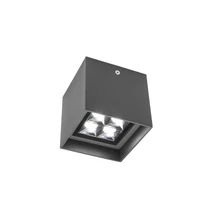 Redo HUB kültéri mennyezet lámpa fém, szürke, LED, 12W, 534lm, 2700K, IP54 - 90793