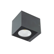 Redo TEKO kültéri fali lámpa fém, szürke, LED, 7W, 510lm, 2700K, IP65 - 90796