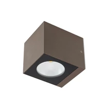 Redo TEKO kültéri fali lámpa fém, barna, LED, 7W, 510lm, 2700K, IP65 - 90797