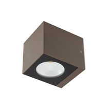 Redo TEKO kültéri fali lámpa fém, barna, LED, 13.8W, 951lm, 2700K, IP65 - 90800