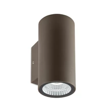 Redo RAM kültéri fali lámpa fém, üveg, barna, áttetsző, LED, 7W, 490lm, 2700K, IP65 - 90809