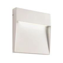 Redo LANDER kültéri fali lámpa fém, fehér, LED, 6W, 265lm, 2700K, IP54 - 90842
