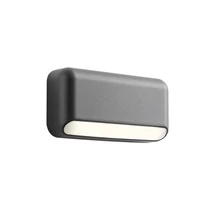 Redo SAPO kültéri fali lámpa fém, szürke, LED, 3W, 201lm, 2700K, IP65 - 90847