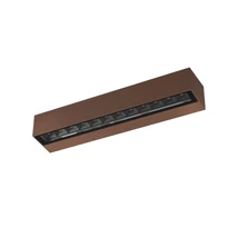 Redo AROOS kültéri fali lámpa fém, barna, LED, 14.5W, 883lm, 2700K, IP65 - 90931