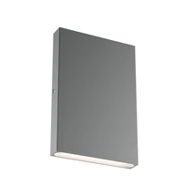 Redo ZIPPER kültéri fali lámpa fém, szürke, LED, 2x 3W, 330lm, 3000K, IP65 - 90962