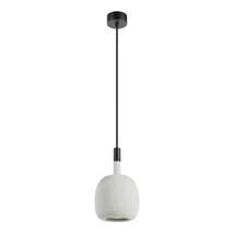 Redo POTTER kültéri függeszték fém, beton, fekete, fehér, GU10, IP65 - 90966