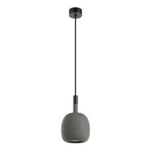 Redo POTTER kültéri függeszték fém, beton, fekete, szürke, GU10, IP65 - 90967