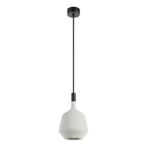 Redo POTTER kültéri függeszték fém, beton, fekete, fehér, GU10, IP65 - 90970